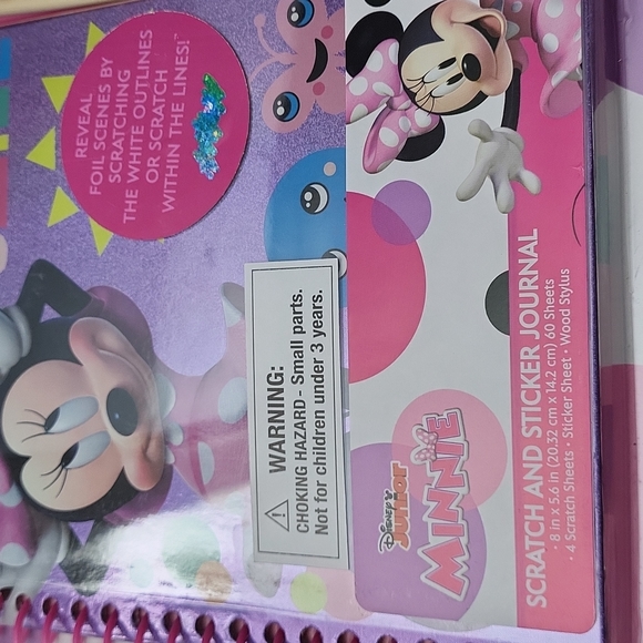 Scratch and Sticker Journal Mini Mouse - Picture 5 of 7